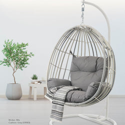 New Moon Outdoor Hanging Egg Chair