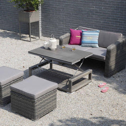 LAVAL Lounge 4PC Kit/Set LOUNGE Nest - OSMEN OUTDOOR FURNITURE-Sydney Metro Free Delivery