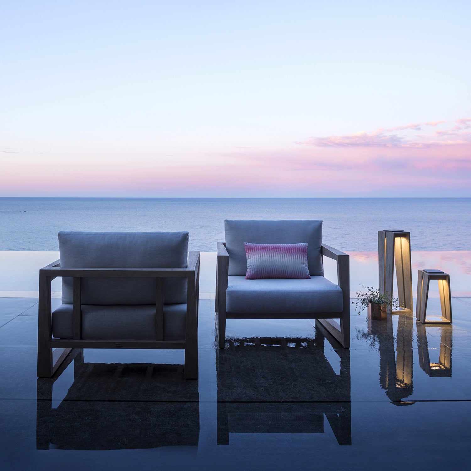SKAAL Lounge 4PC Kit/Set  (2.5-seater version) LOUNGE Les Jardins - OSMEN OUTDOOR FURNITURE-Sydney Metro Free Delivery