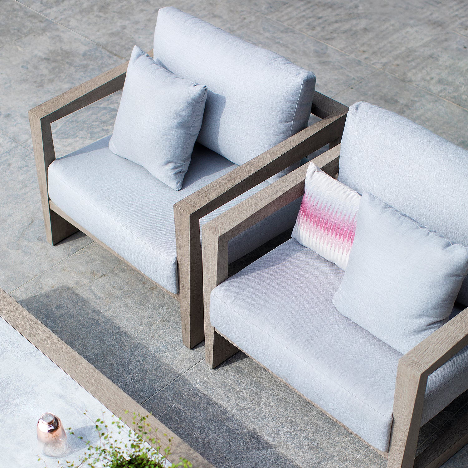 SKAAL Lounge 4PC Kit/Set  (2.5-seater version) LOUNGE Les Jardins - OSMEN OUTDOOR FURNITURE-Sydney Metro Free Delivery