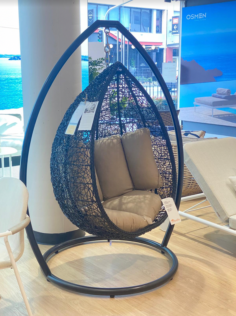 Hanging egg chair bunnings deals