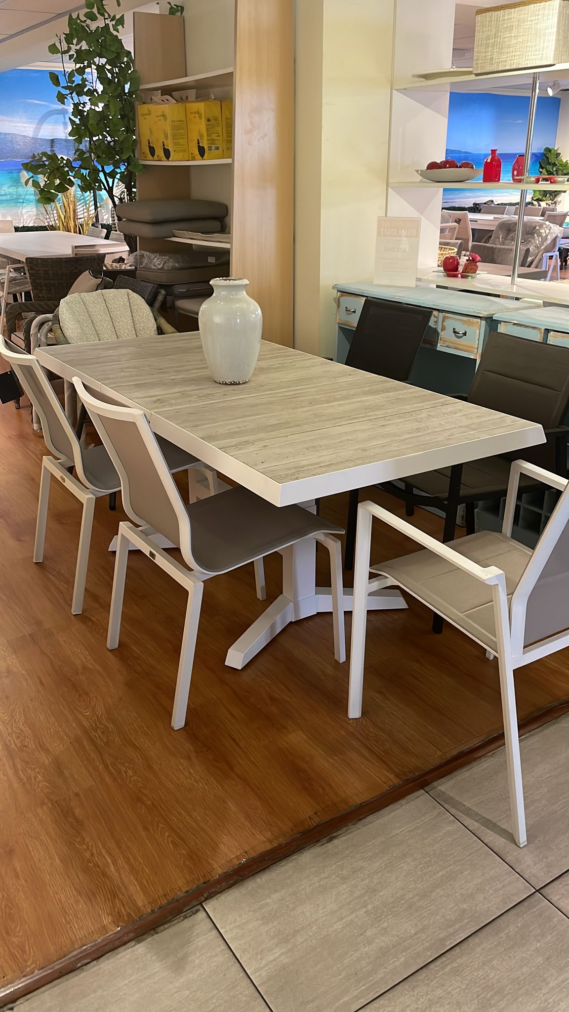 Dolphin Outdoor Extension Table