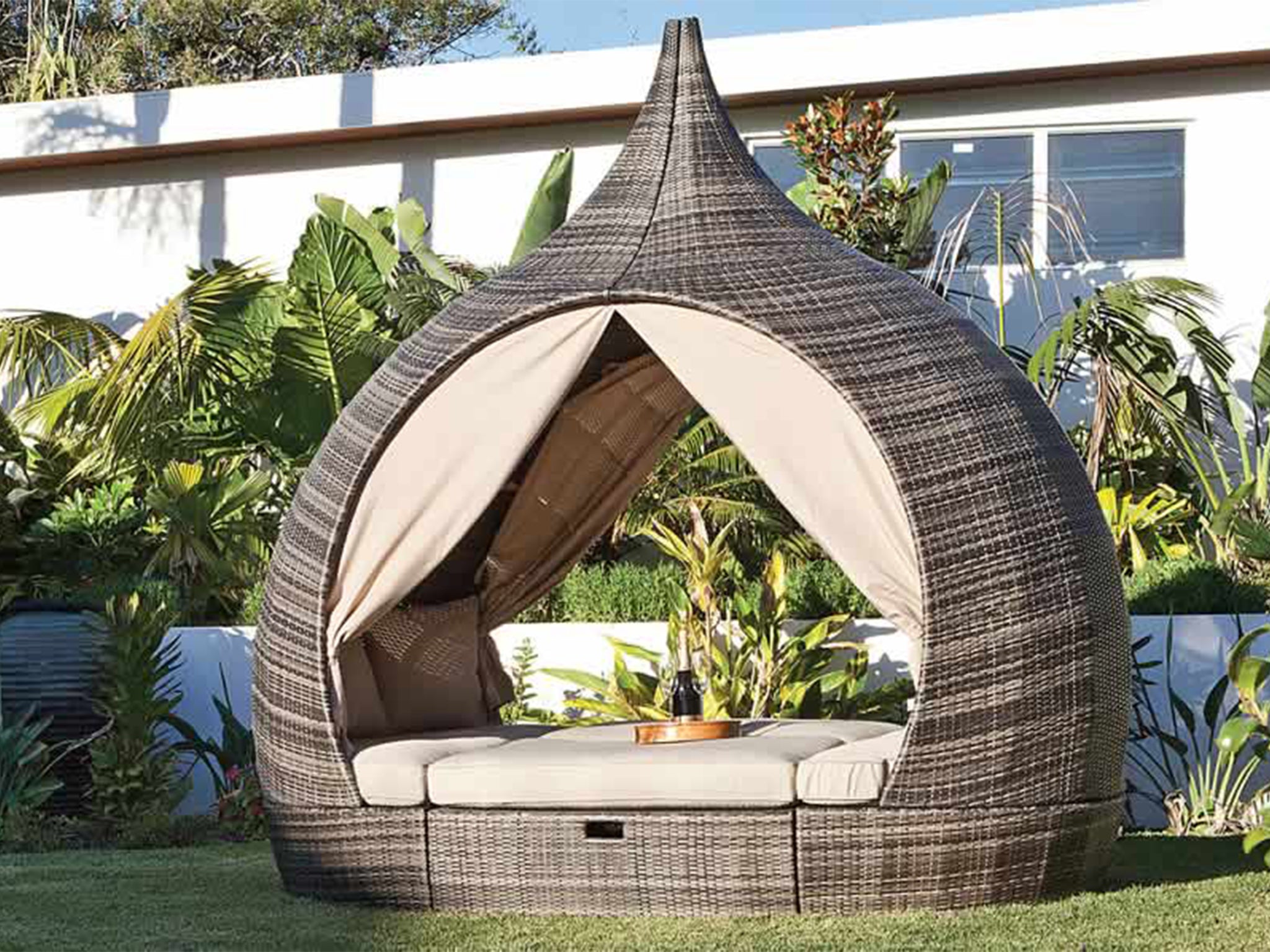 Palacio Premium Daybed Taupe Grey | Space Grey