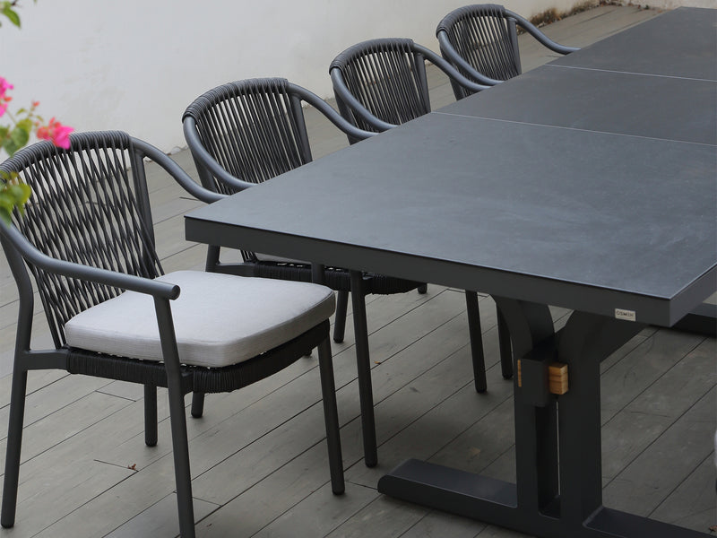 Metro Extension Outdoor Dining Table