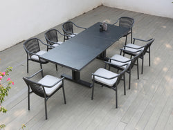 Metro Extension Outdoor Dining Table