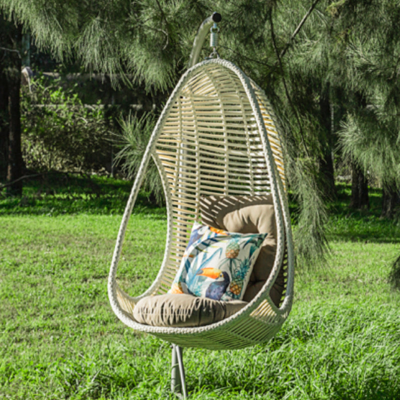 Canna Premium PE® Wicker Hanging Egg Chair HANGING EGG Nest - OSMEN OUTDOOR FURNITURE-Sydney Metro Free Delivery